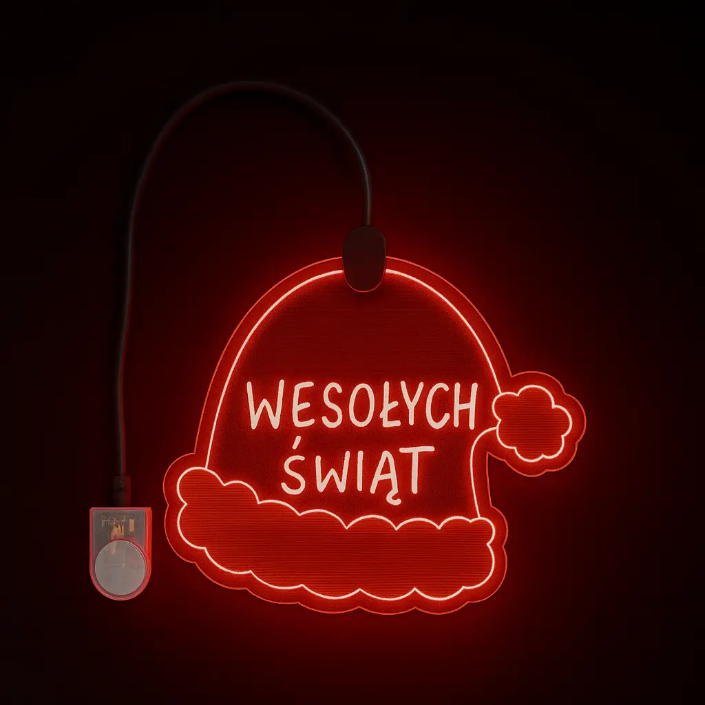 Lampka LumiTree - Mikołaj Lampka LumiTree - Mikołaj