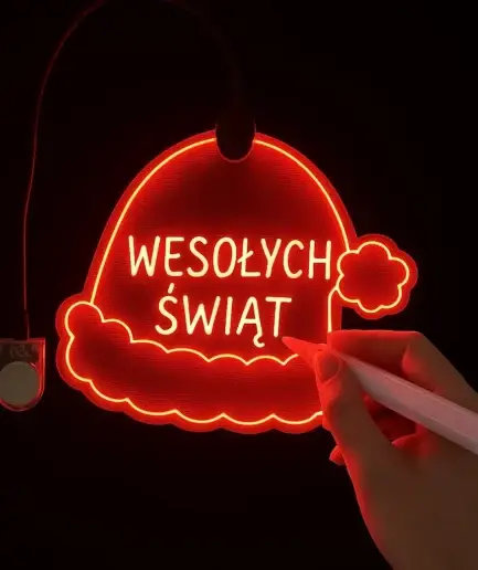 Lampka LumiTree - Mikołaj