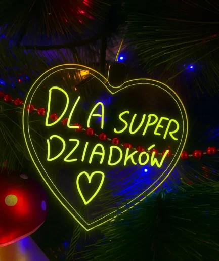 Lampka LED Serduszko LumiTree z możliwością pisania wiadomości